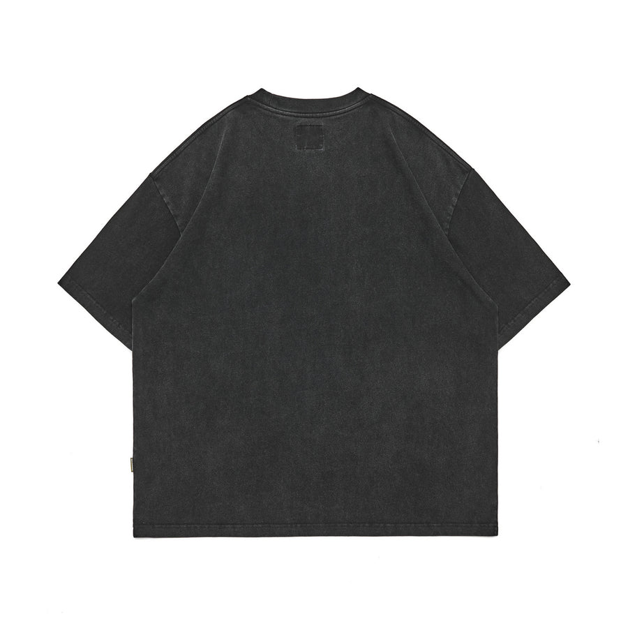 T060 Logo Acid Wash Tee