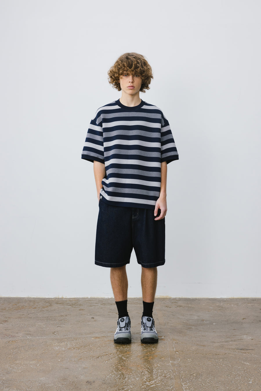 Cut & Sewn Stripe Tee