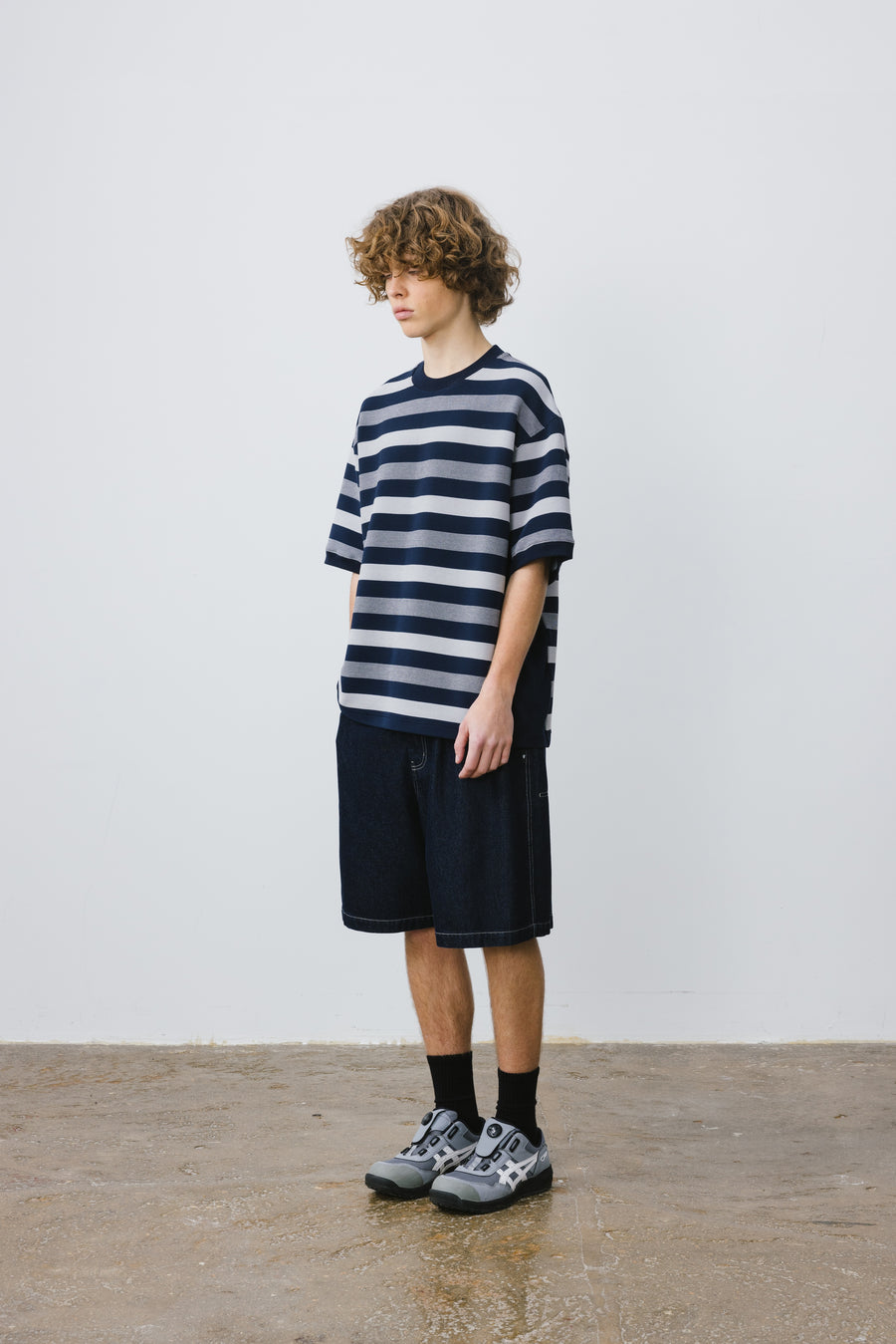 Cut & Sewn Stripe Tee