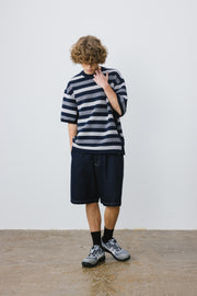 Cut & Sewn Stripe Tee