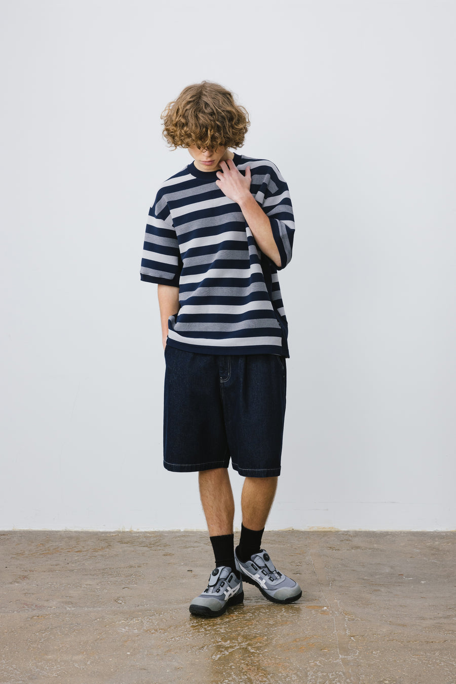 Cut & Sewn Stripe Tee