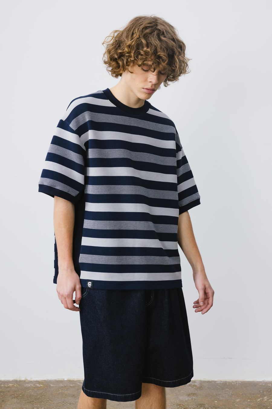 Cut & Sewn Stripe Tee