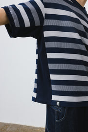 Cut & Sewn Stripe Tee