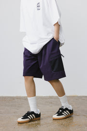 Mesh Pocket Cargo Shorts