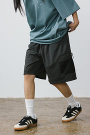 Mesh Pocket Cargo Shorts