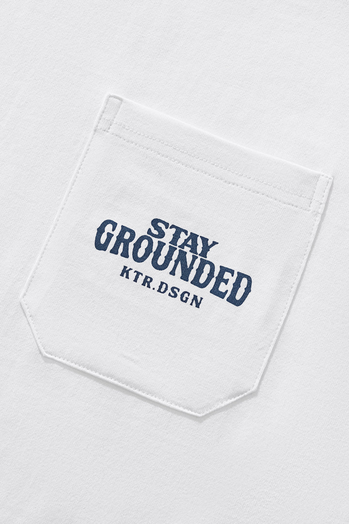 T064 Stay Grounded Print Tee