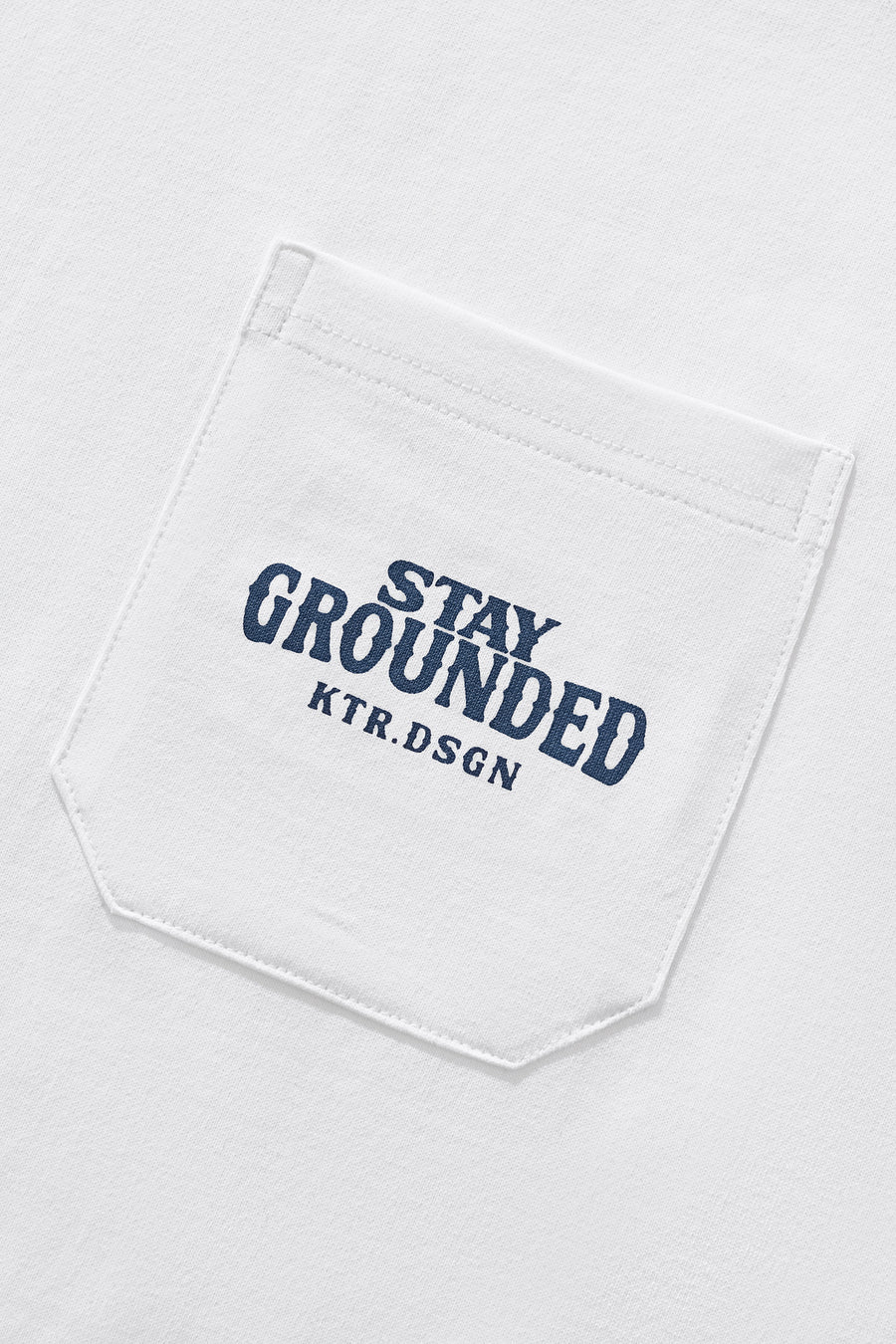 T064 Stay Grounded Print Tee