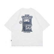 T064 Stay Grounded Print Tee