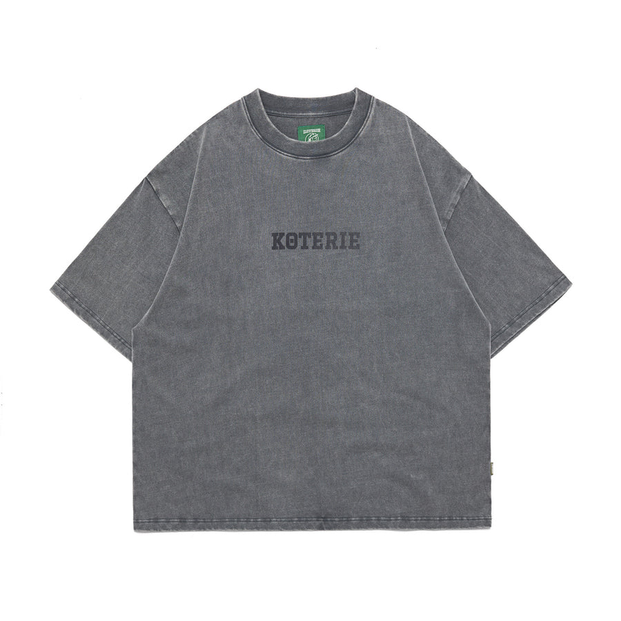 T060 Logo Acid Wash Tee