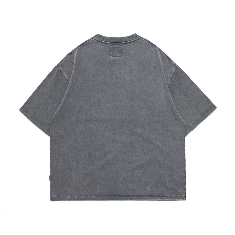 T060 Logo Acid Wash Tee