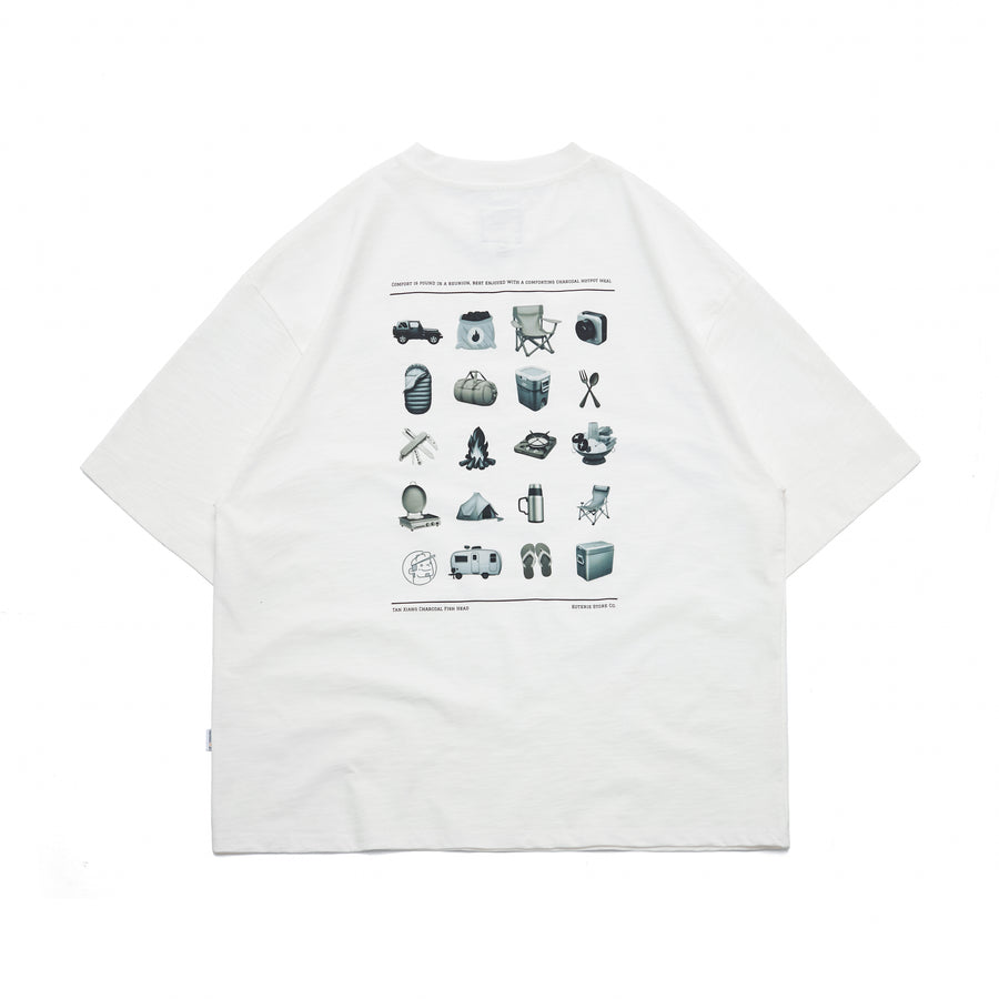 TX001 - Campers Hotpot Emoji Tee