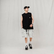 Sleeveless Pocket Tee