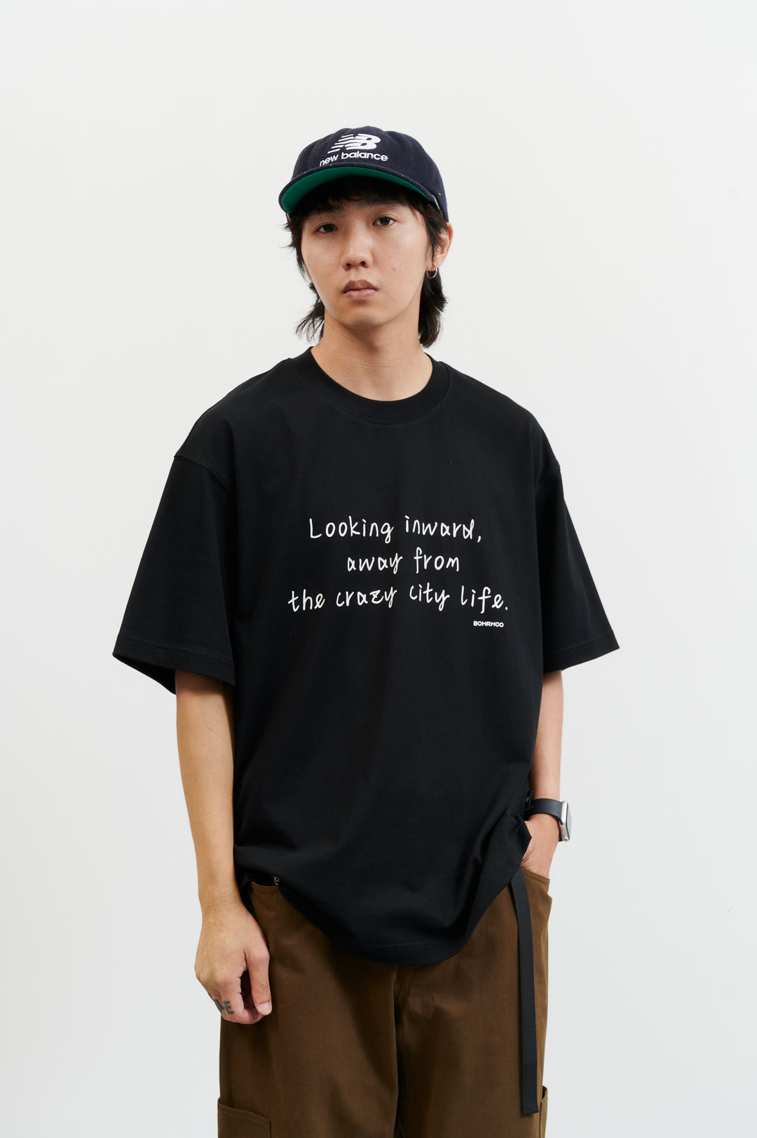 Slogan Print Tee