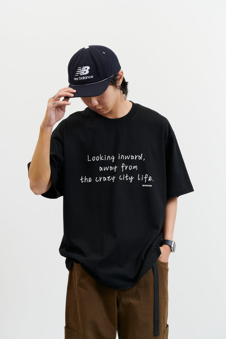 Slogan Print Tee