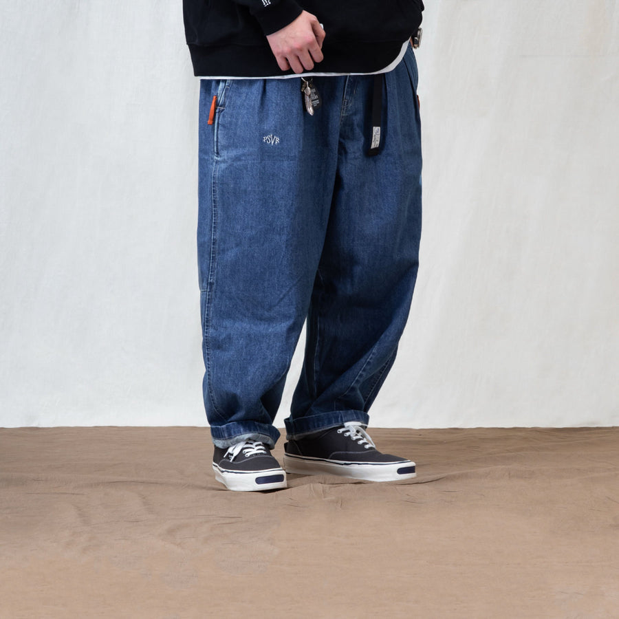 Double Pleat Ballon Chino Pants