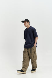 MU012 Washed Cargo Pants