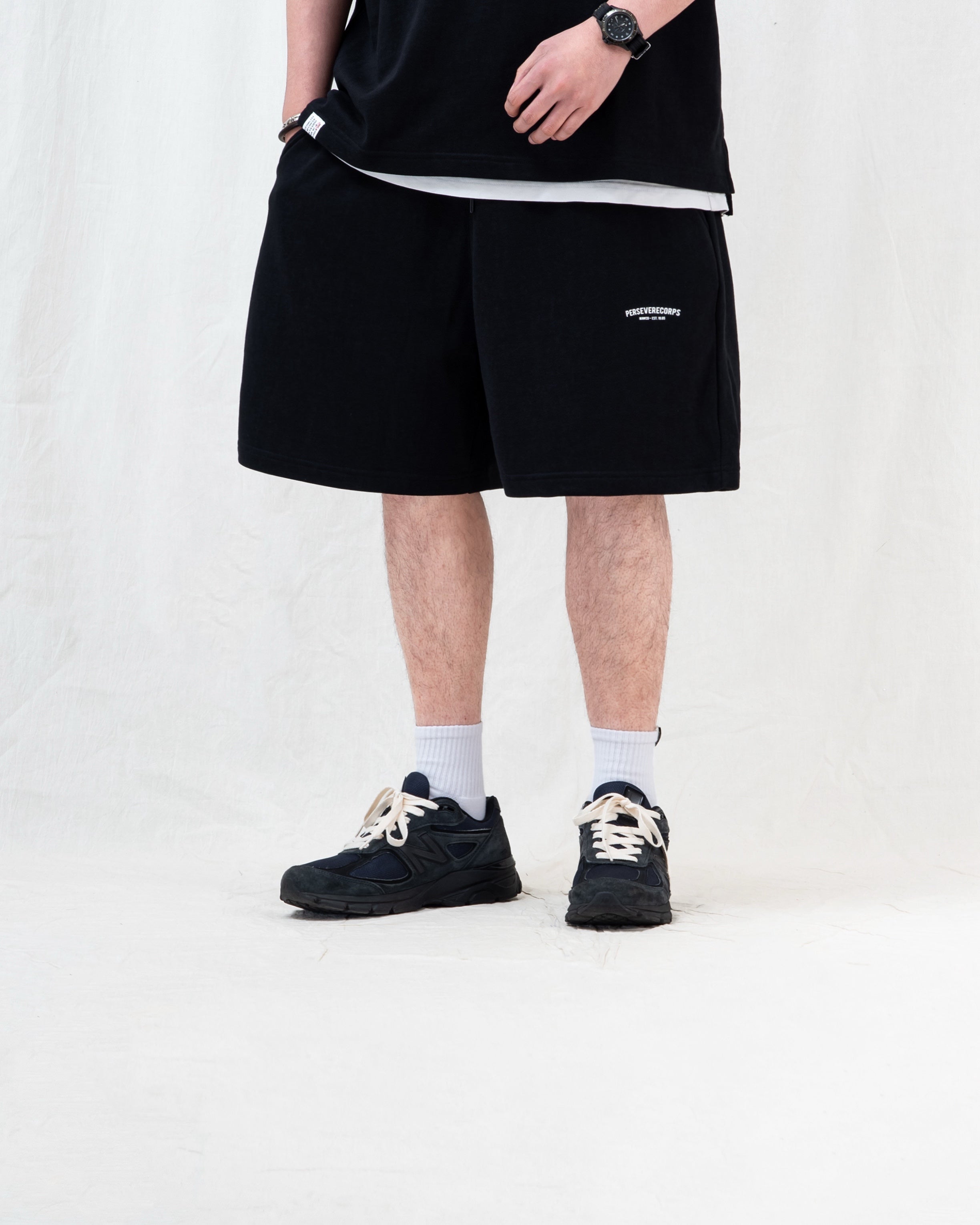 Washed French Terry Shorts