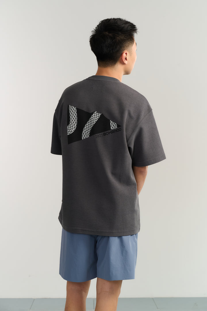 918 Pause Logo Terry Tee