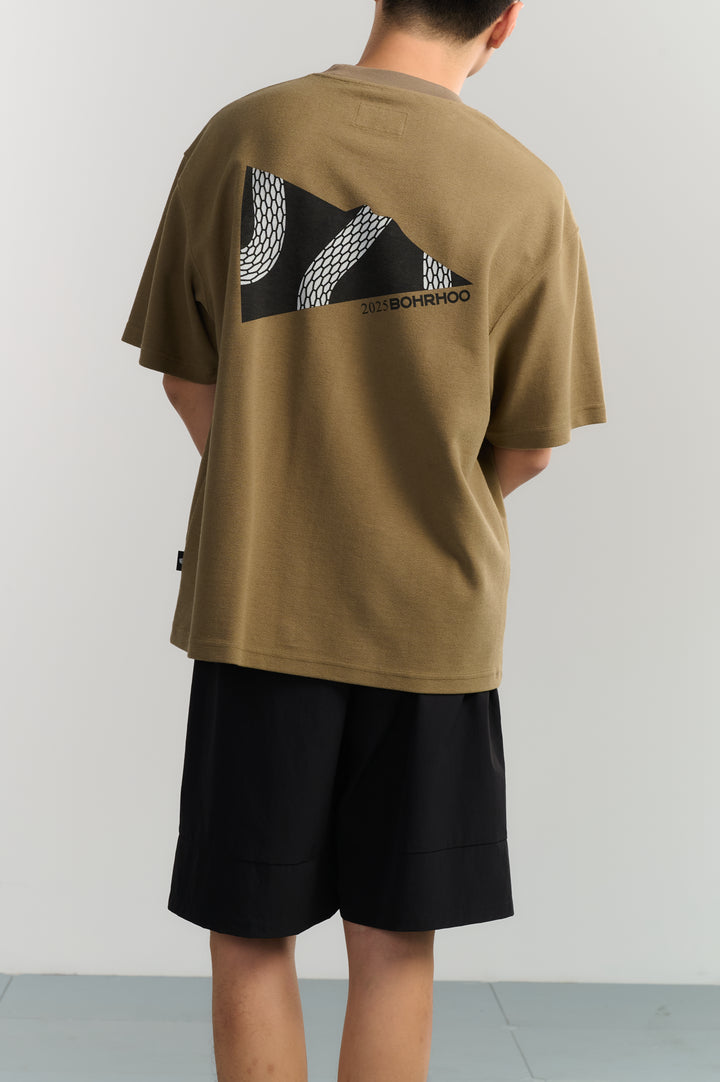 918 Pause Logo Terry Tee