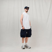 Sleeveless Pocket Tee