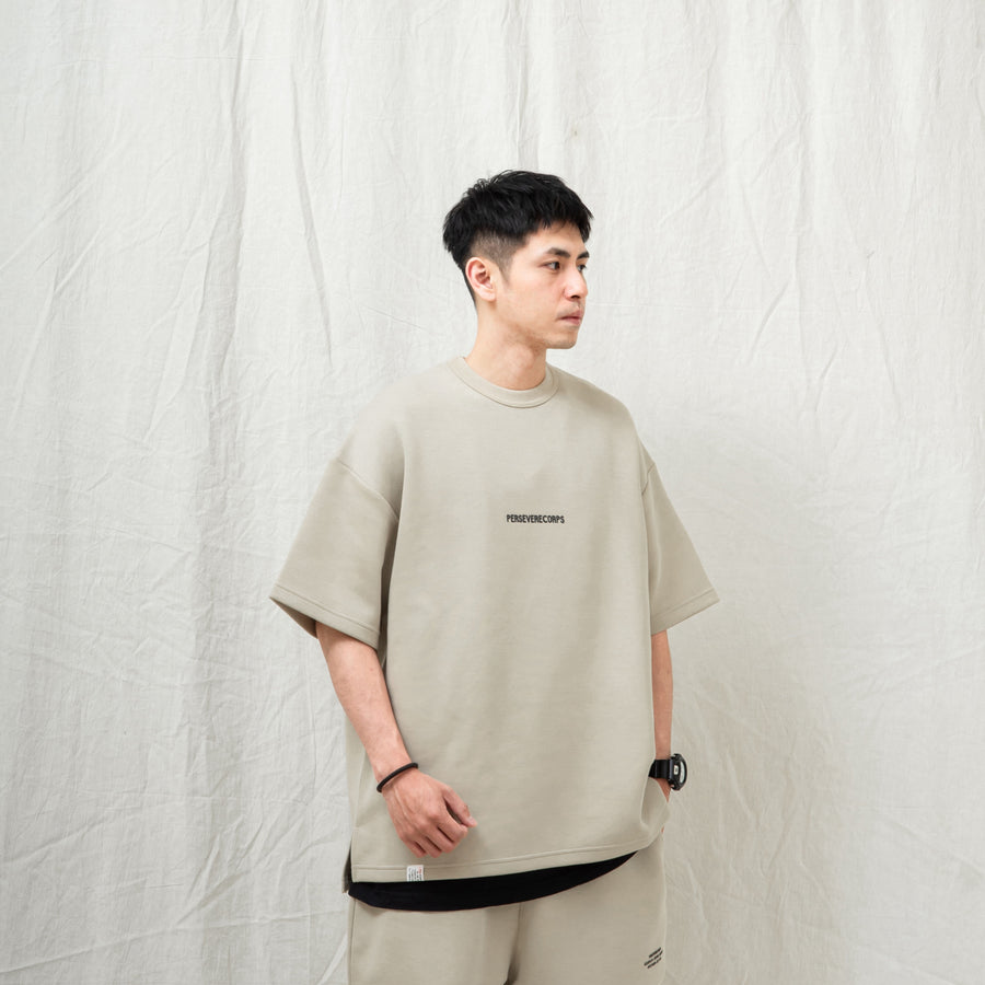 Anti-Wrinkle Casual Cotton Tee (KHK)