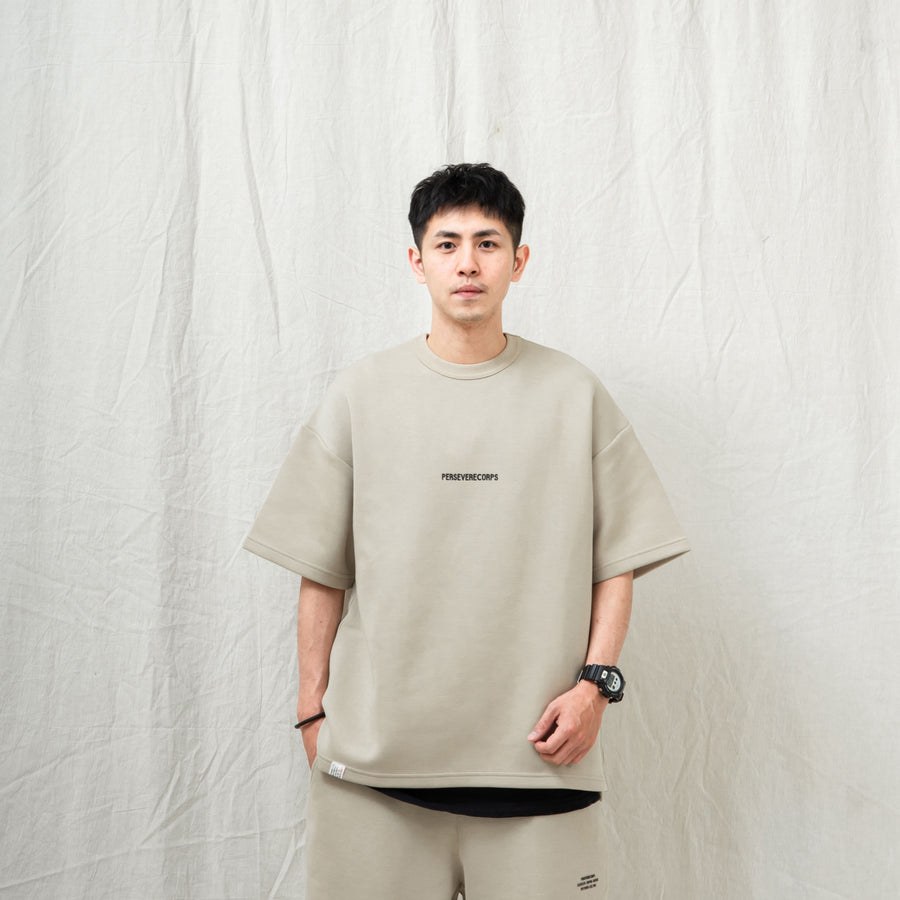 Anti-Wrinkle Casual Cotton Tee (KHK)