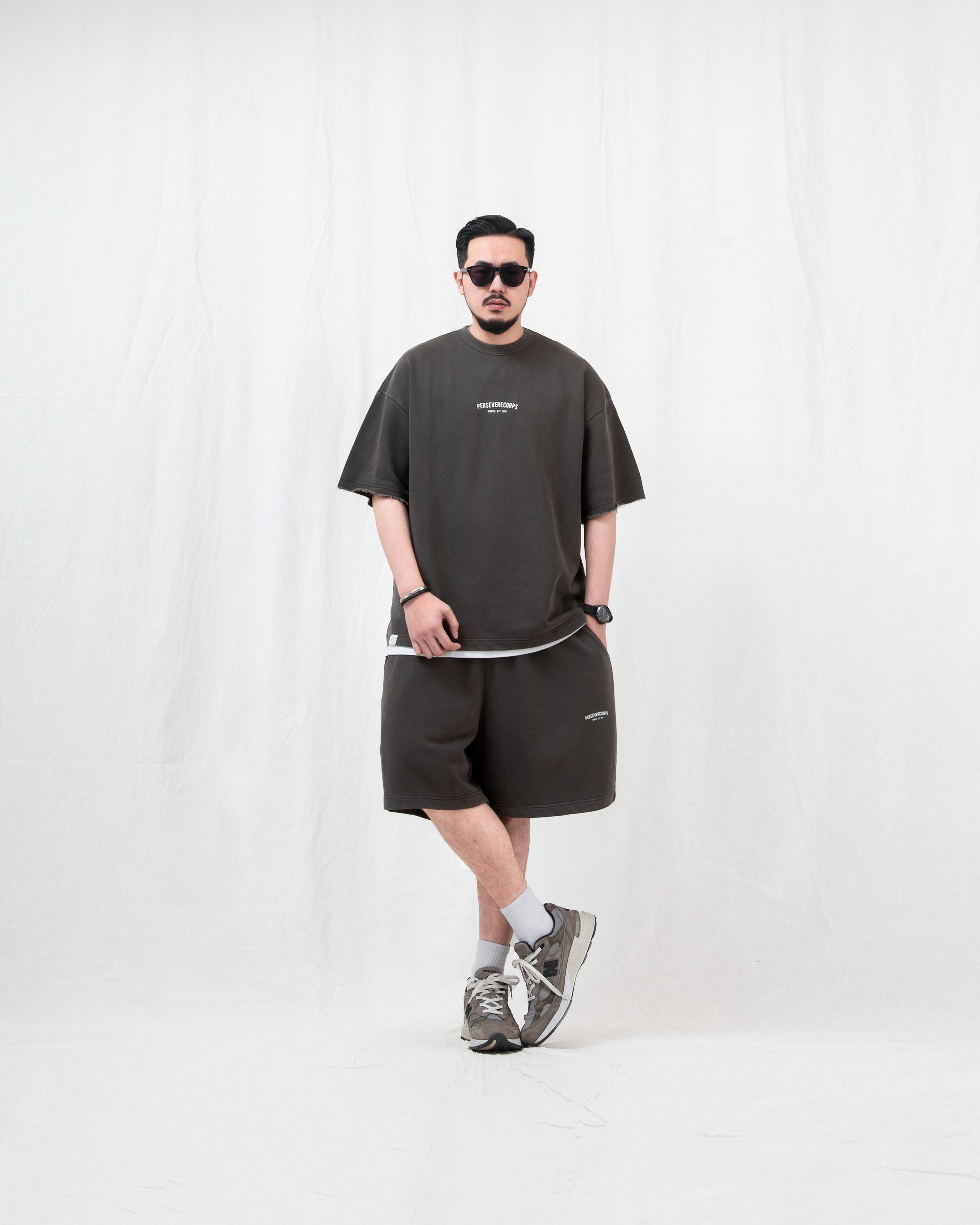 Washed French Terry T-shirt