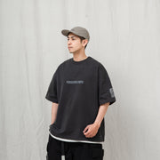 Pigment-Dyed Catchword T-Shirt