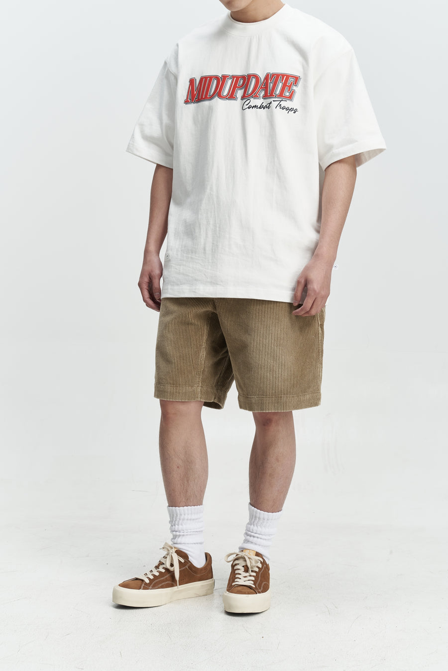 MU016 Corduroy Chino Shorts