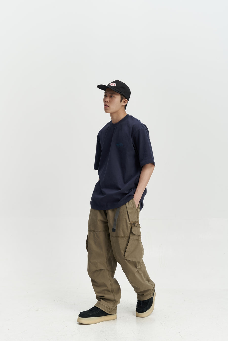 MU012 Washed Cargo Pants