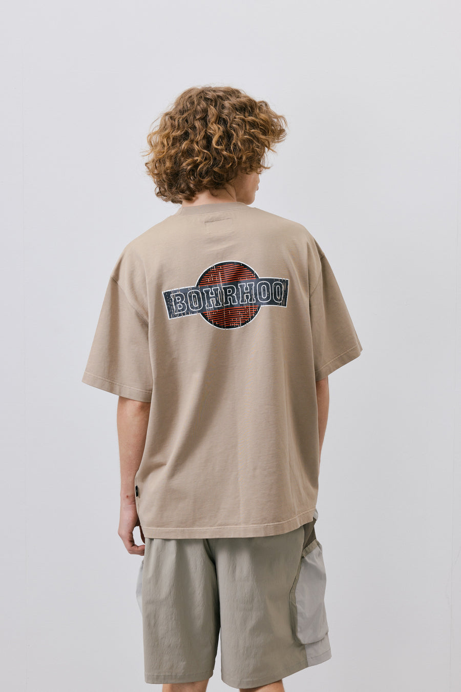 Washed Vintage Logo Print Tee