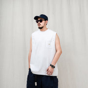 Sleeveless Pocket Tee