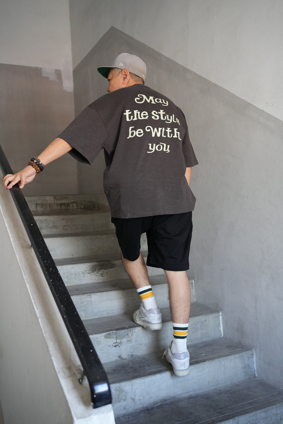 Slogan Print Tee