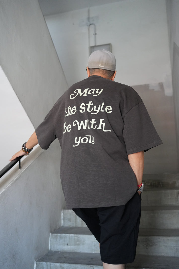 Slogan Print Tee