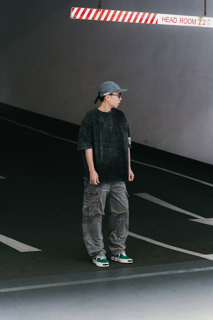 Heavy Dirty Wash Cargo Pants【M24-18】