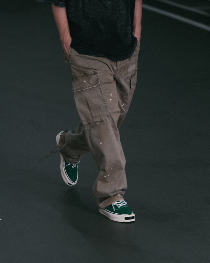 Heavy Dirty Wash Cargo Pants【M24-18】