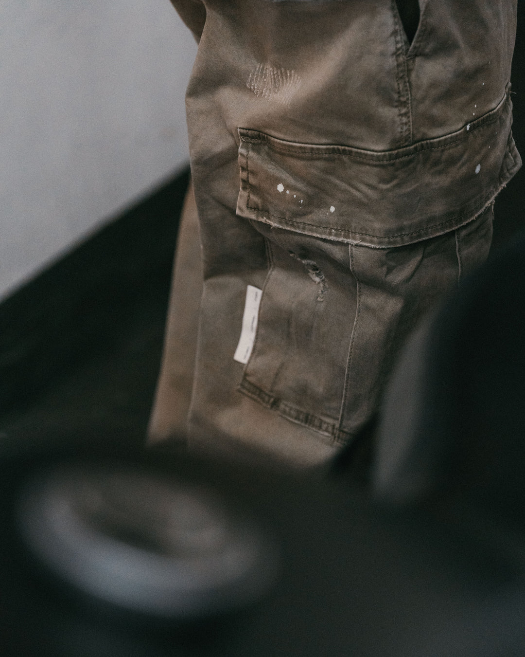 Heavy Dirty Wash Cargo Pants【M24-18】