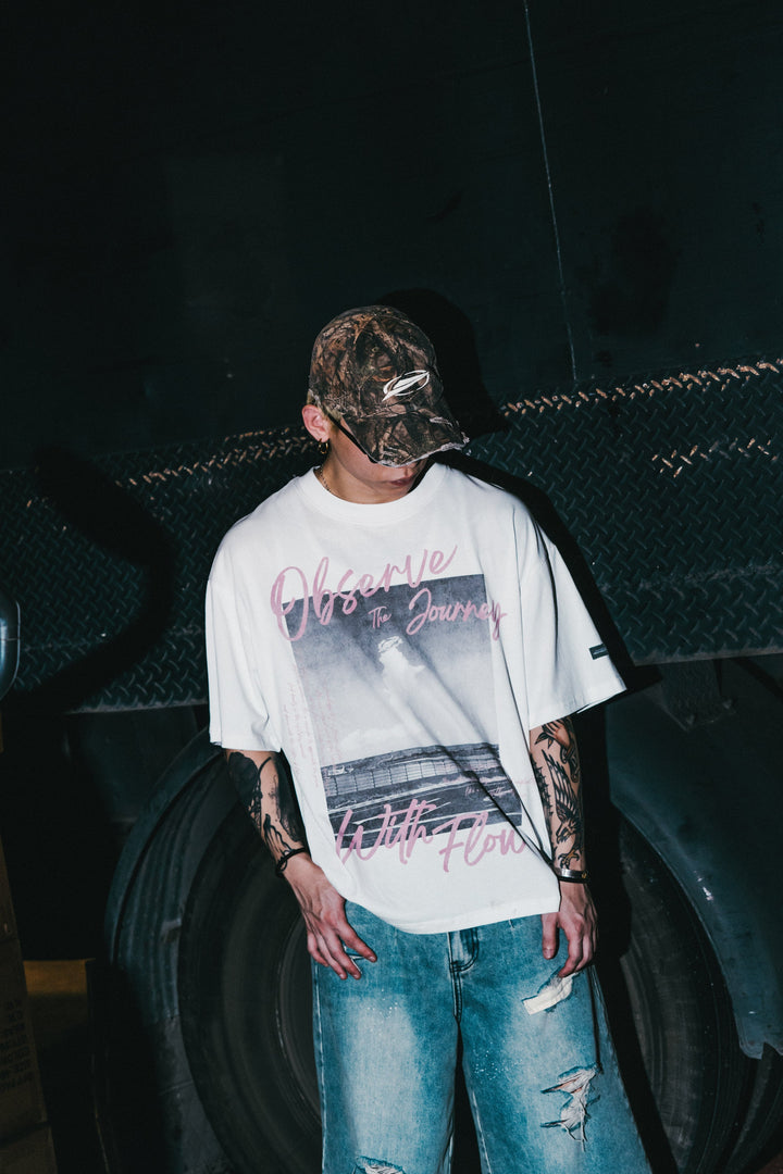 Graffiti Photoprint SS Dull White【M24-T11】