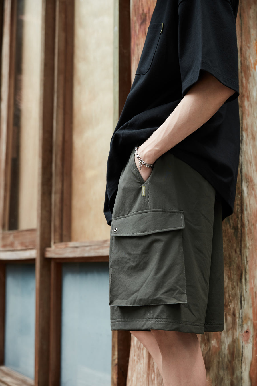 B3043 3D Pocket Cargo Shorts