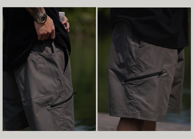 Multi Pocket Casual Shorts