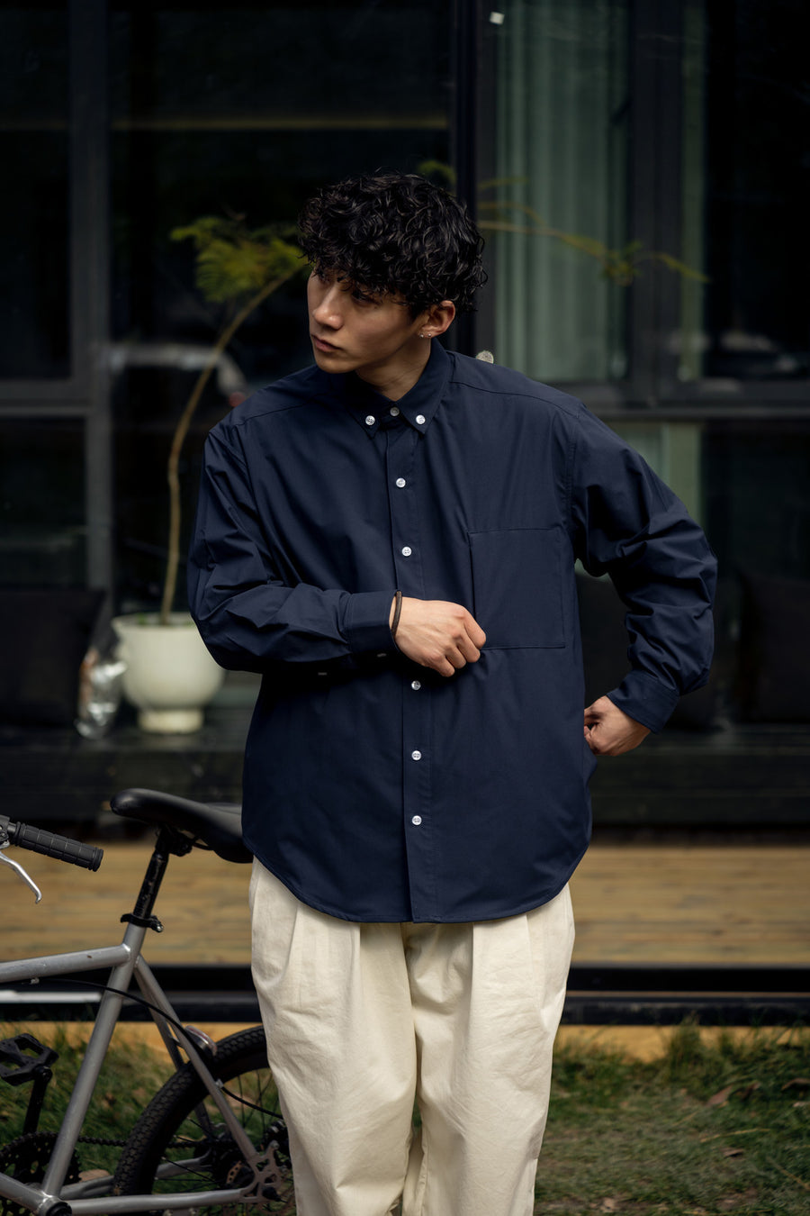 Teflon Oversized Shirt