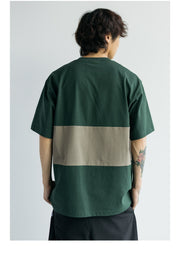 Panel Contrast Tee