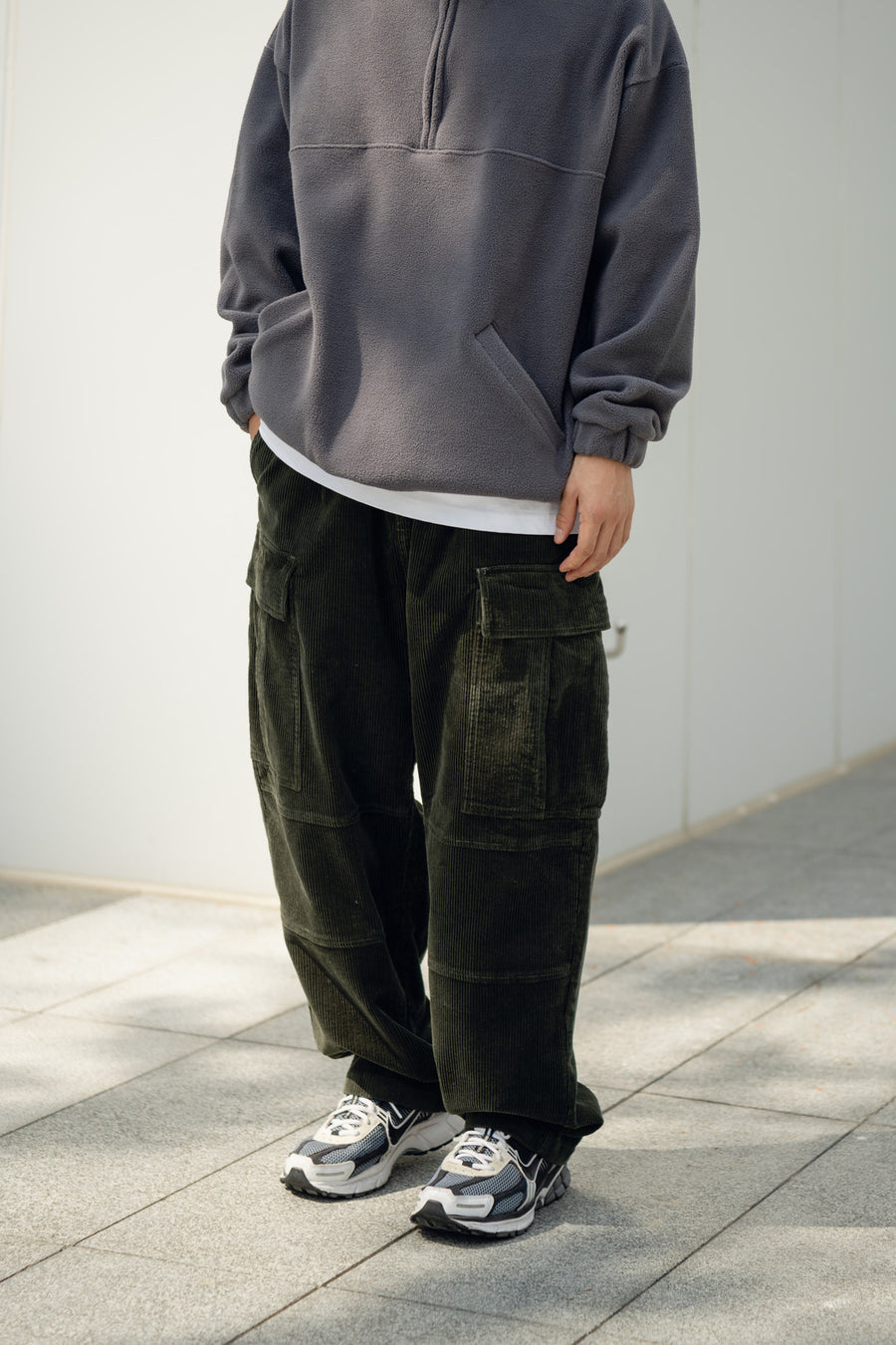 Corduroy Cargo Pants