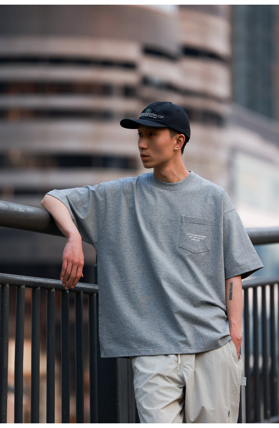 Slogan Print Tee