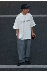 Record Bamboo Cotton Print Tee