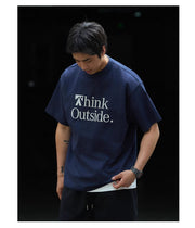 "Think Outside" Print Tee