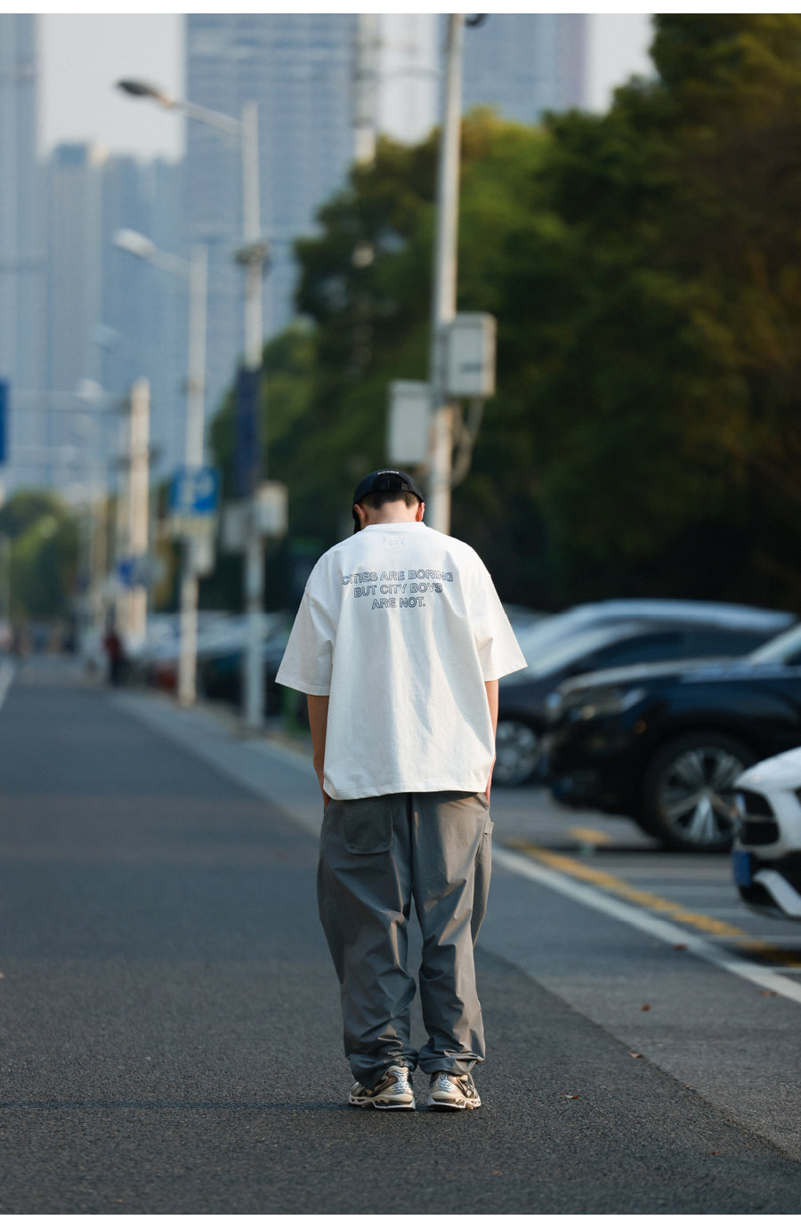 Slogan Print Tee