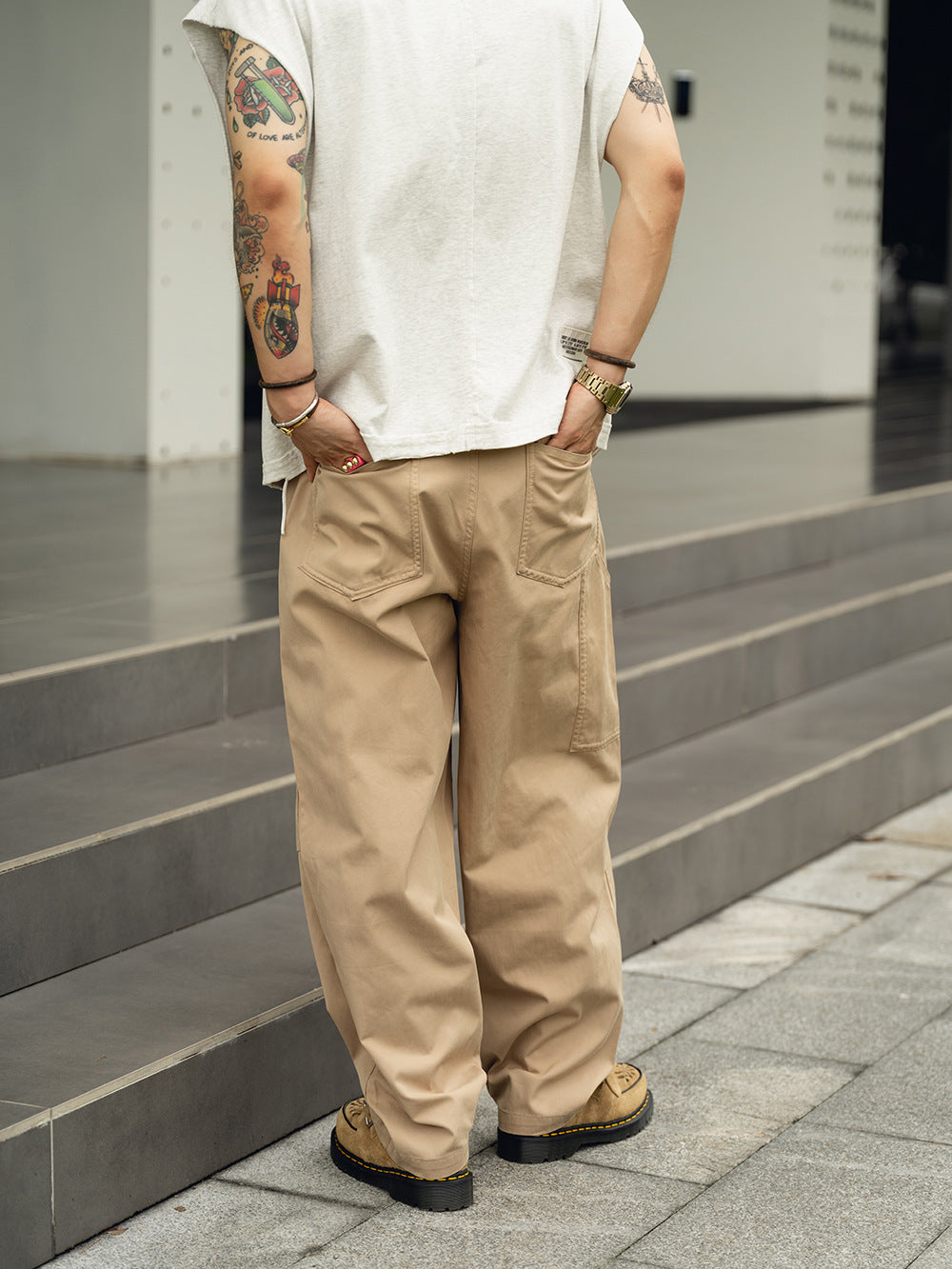 BD394 Coolmax Loose Chino