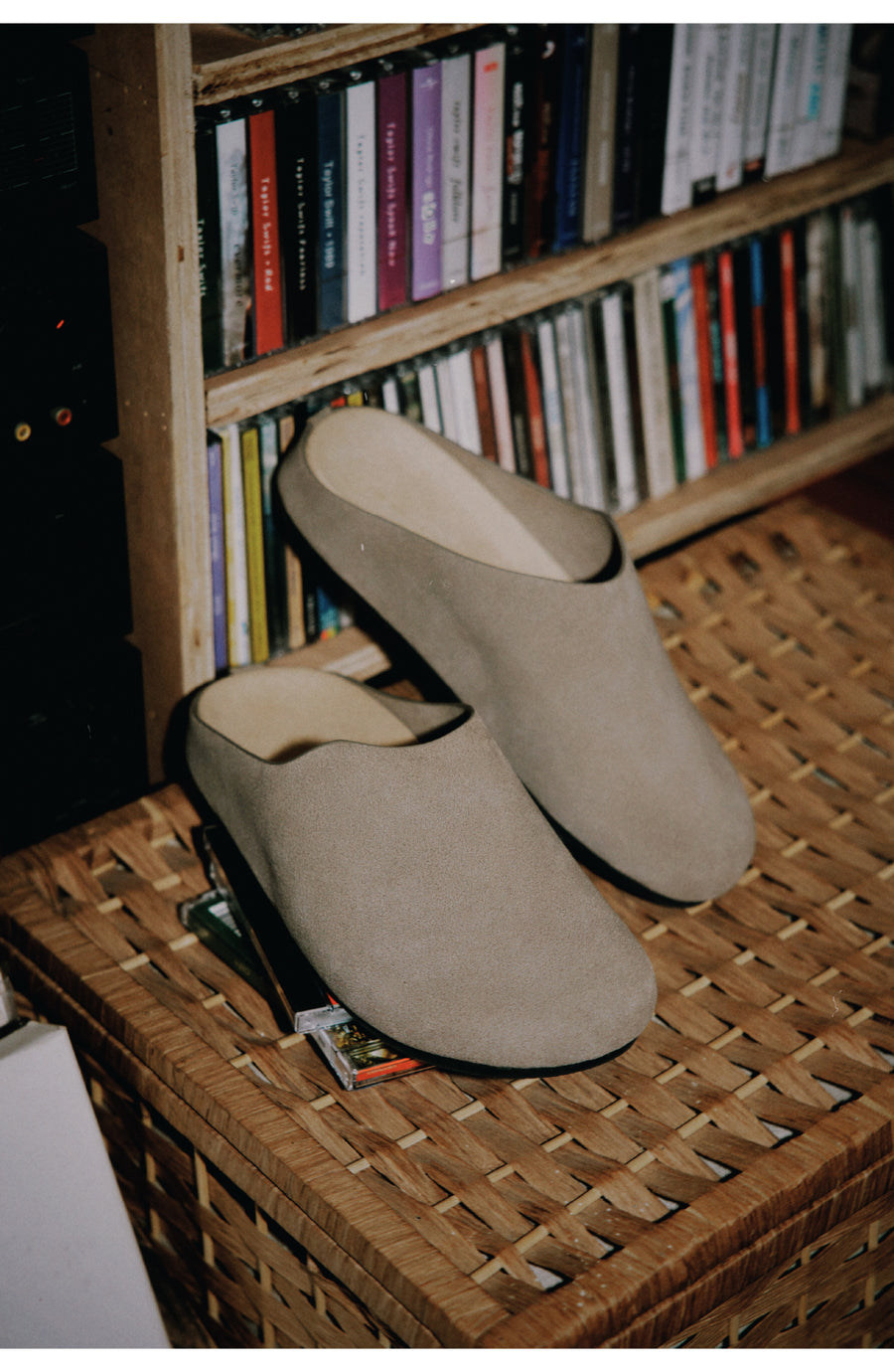 Suede Leather Mule