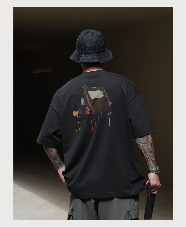 "Journey" Campers Print Tee
